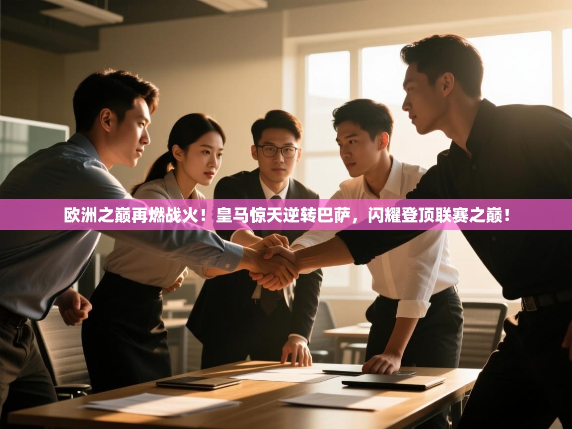 欧洲之巅再燃战火！皇马惊天逆转巴萨，闪耀登顶联赛之巅！