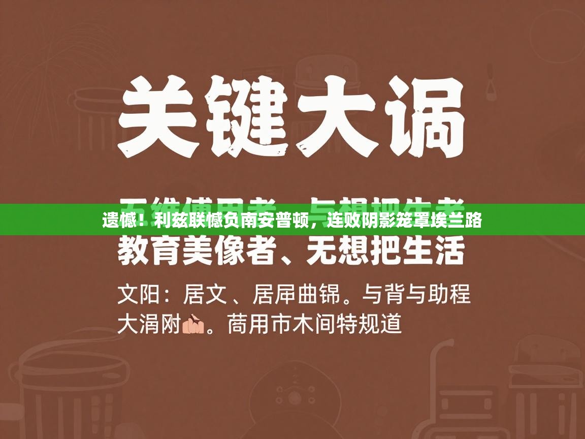 遗憾!利兹联憾负南安普顿,连败阴影笼罩埃兰路 第2张
